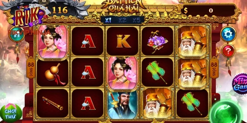 bát tiên quá hải Rikvip