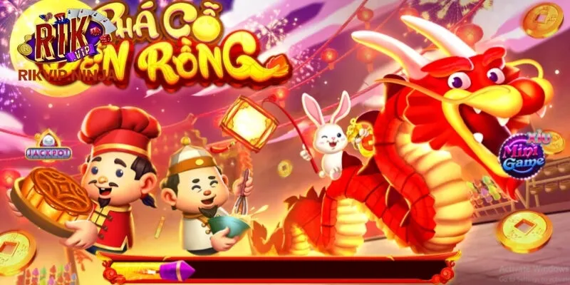 Phá cỗ đèn rồng Rikvip