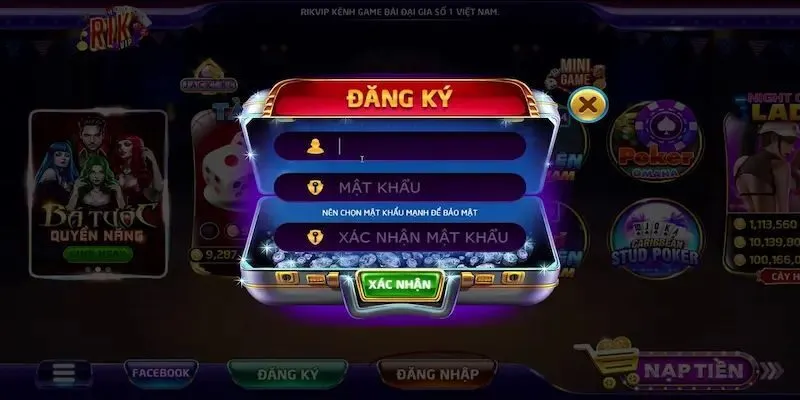 Quy trình đăng ký tài khoản Rikvip chi tiết cho Newbie