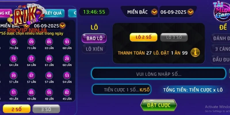 Kinh nghiệm chơi lô đề Rikvip cho người mới hiệu quả