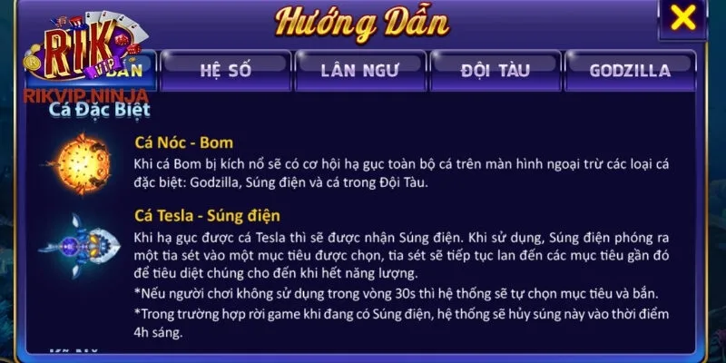Lý do bạn không nên bỏ lỡ tựa game Bắn cá tại Rikvip