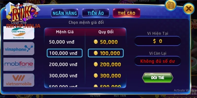 Các lưu ý quan trọng cần tránh để rút tiền Rikvip nhanh chóng