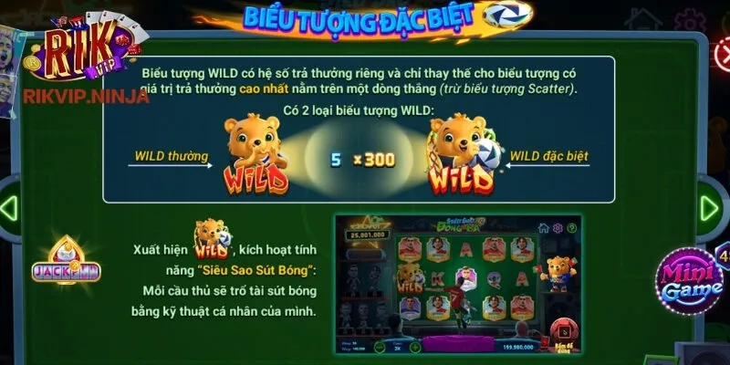 Khám phá tựa game Bóng Đá trên Rikvip