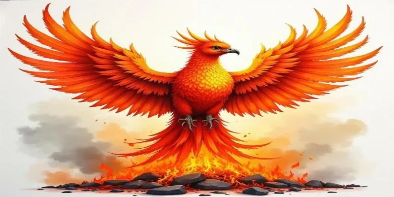 Ngọn Lửa Phượng Hoàng Rikvip - Game Quay Hũ Hấp Dẫn Hàng Đầu 3 Giới thiệu giao diện game Ngọn Lửa Phượng Hoàng Rikvip