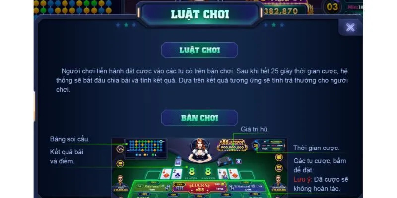 Baccarat Rikvip – Game Bài Đỉnh Cao Được Ưa Chuộng Tại Casino 4 Cách chơi và quy tắc rút bài Baccarat Rikvip cho người mới