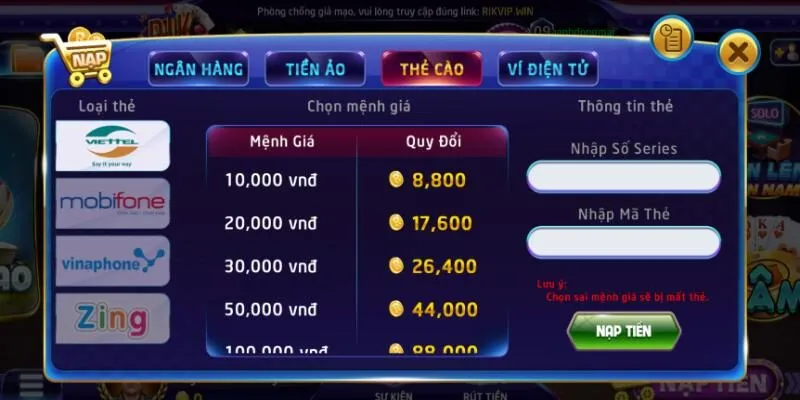 Cách Đăng Nhập Rikvip Và Hành Trình Giải Trí Đỉnh Cao 4 Cách xử lý những trường hợp lỗi đăng nhập Rikvip chi tiết