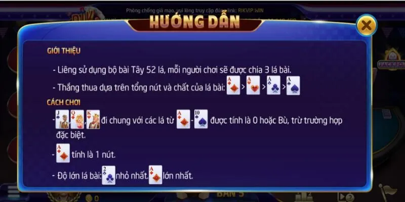 Liêng Rikvip – Game Bài Hấp Dẫn Và Cơ Hội Thưởng Lớn 4 Chơi Liêng Rikvip dễ và an toàn
