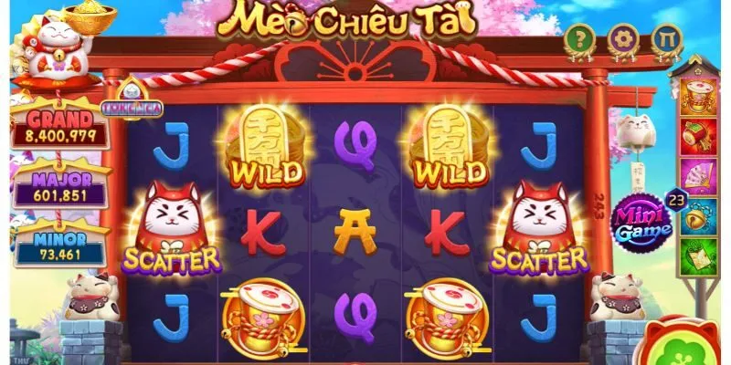 Mèo Chiêu Tài Rikvip – Hướng Dẫn Cho Tân Thủ 2025 2 Tổng quan khái quát về tựa game mèo chiêu tài Rikvip