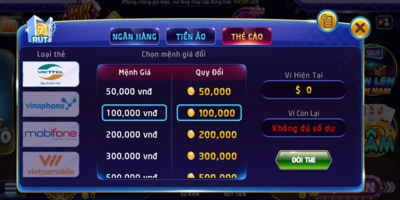 Rút Tiền Rikvip - Hướng Dẫn Chi Tiết Dành Cho Tân Binh 5 Hướng dẫn cách khắc phục sự cố rút tiền tại nhà cái Rikvip