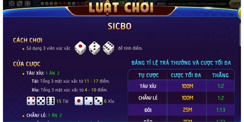 Sicbo Rikvip – Tựa Game Cá Cược Online Nổi Bật Nhất 2025 4 Tân thủ học nhanh cách chơi Sicbo Rikvip dễ trúng lớn