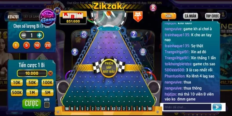 Zikzak Rikvip – Trò Chơi Giải Trí Đơn Giản Và Hấp Dẫn 2 Tổng quan về trò chơi Zikzak trên nền tảng Rikvip